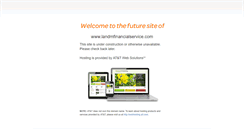Desktop Screenshot of landmfinancialservice.com